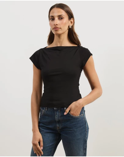Atmos&Here - Boatneck Baby Tee