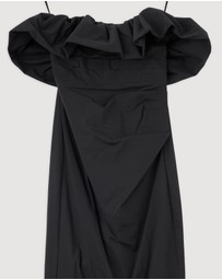 Revibe - Repaired Shona Joy Campbell Strapless Bubble Maxi Dress - AU 8