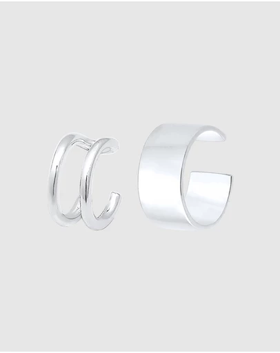 Haze & Glory - ICONIC EXCLUSIVE - Earrings Earcuff New Basic Look in 925 Sterling Silver