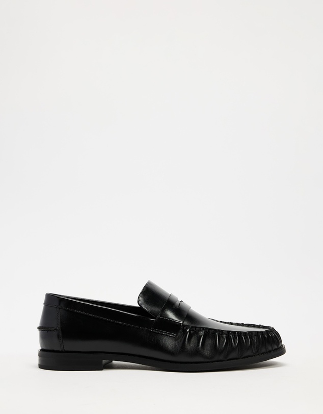 AERE - Leather Penny Loafers - Men's
