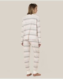 Papinelle - Fairisle Waffle Long Sleeve Top and Jogger