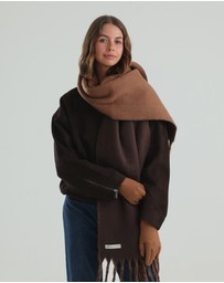 Morgan & Taylor - Valentina Wool Blend Gloves in Beige