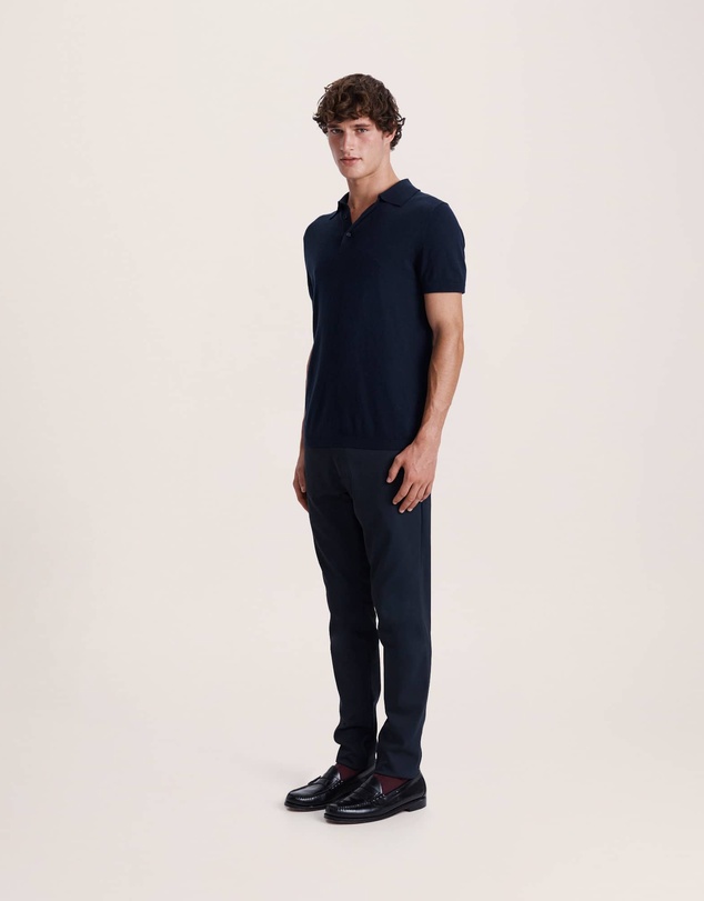 SABA - Miramar Cotton Wool Knit Polo
