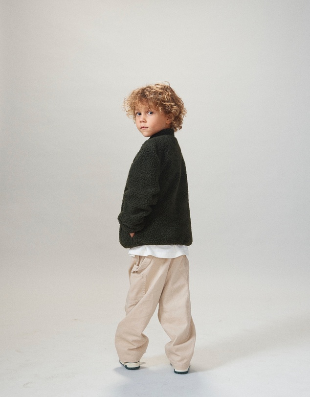 Sonnie - Otto Fleece Jacket - Olive