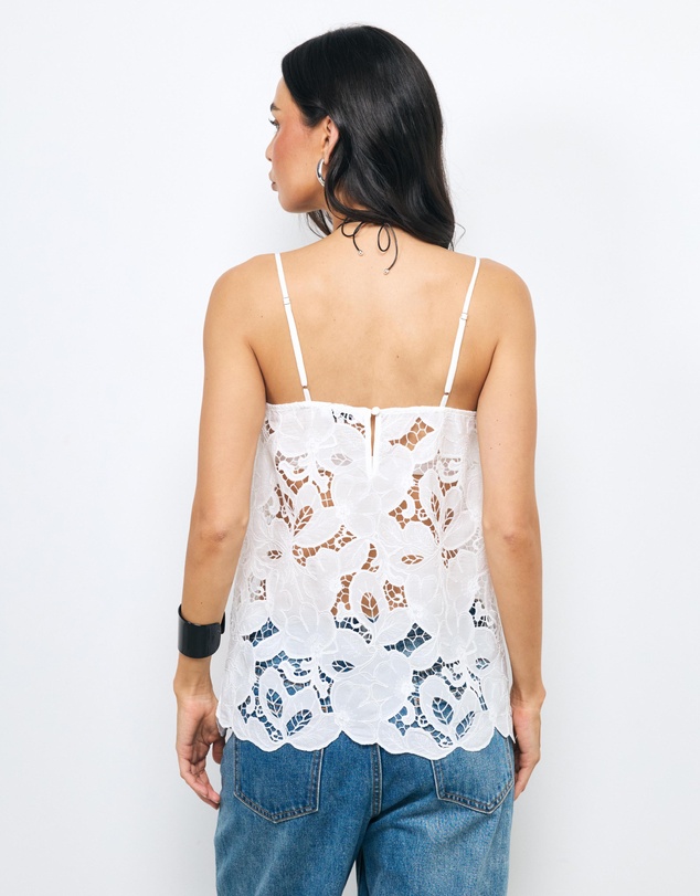 AERE - Evania Lace Tunic Top