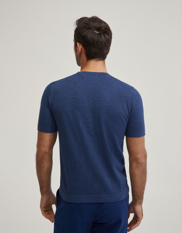 Oxford - Theodore Crew Neck Knitted T-Shirt