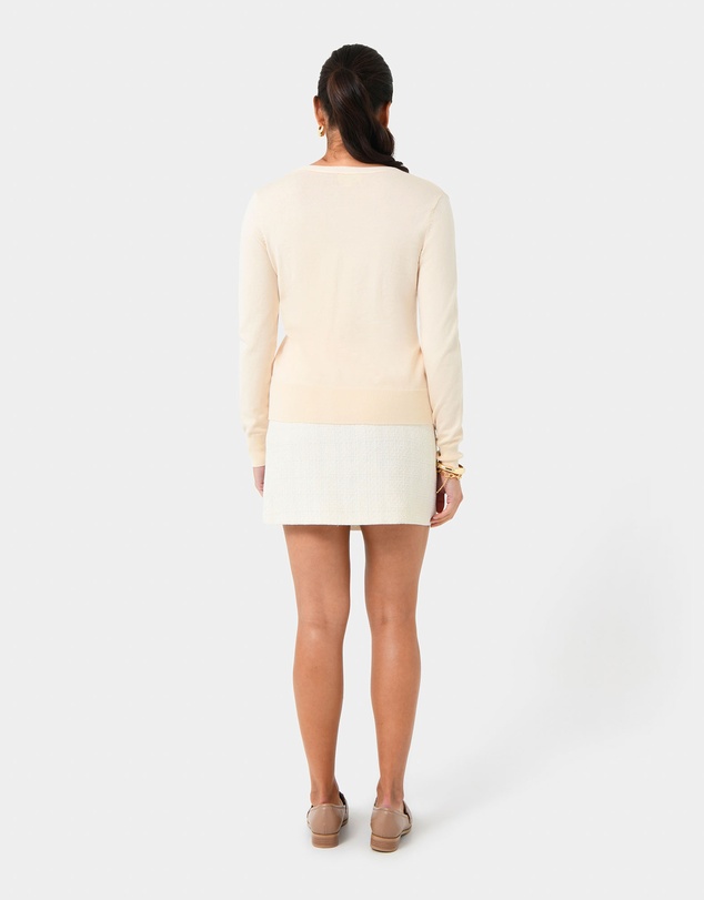 Forcast - Nicolette V-Neck Knit Cardigan