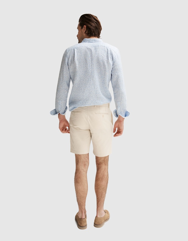 Trenery - Classic Chino Short in Chalk