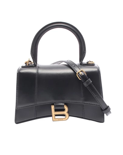Pre-Loved by Azura Reborn - Pre-Loved XS Shiny Box Calfskin Hourglass Top Handle Bag