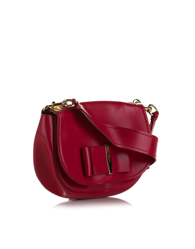 Pre-Loved by Azura Reborn - Pre-Loved Ferragamo Leather Vara Shoulder Bag