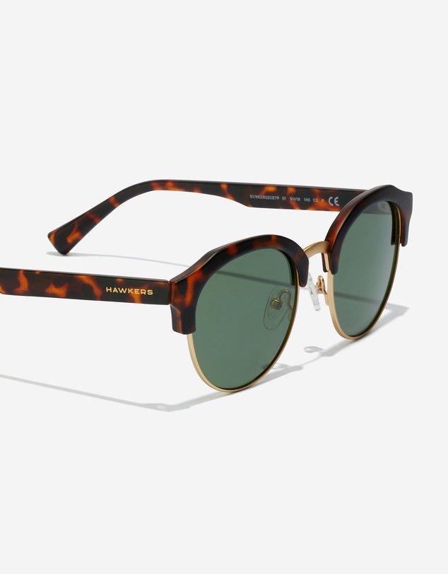 Hawkers Co - HAWKERS - Polarized Green CLASSIC ROUNDED  Sunglasses for Men and Women UV400