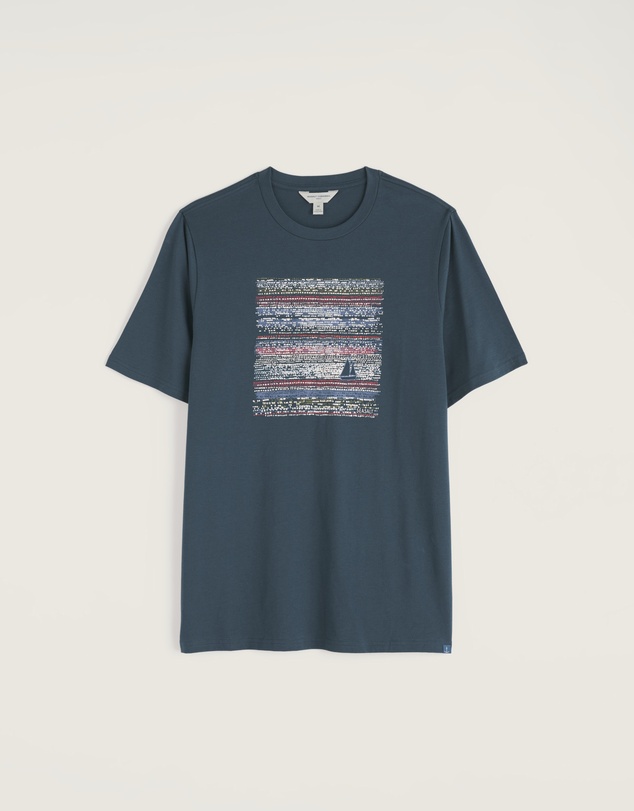 Seasalt - Seasalt Cornwall Navy Men's Midwatch T-Shirt