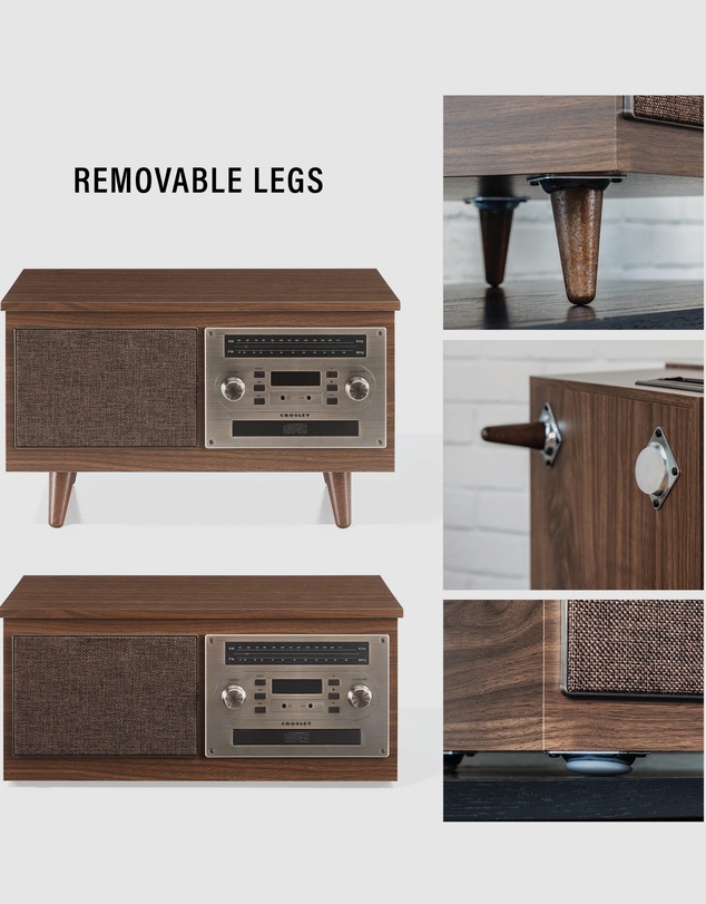 Crosley - Crosley Serenade 8 in 1 Record Player