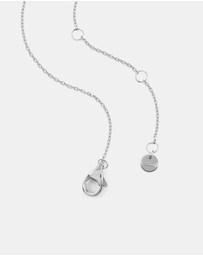 Skagen - Sofie Sea Glass Silver Tone Necklace