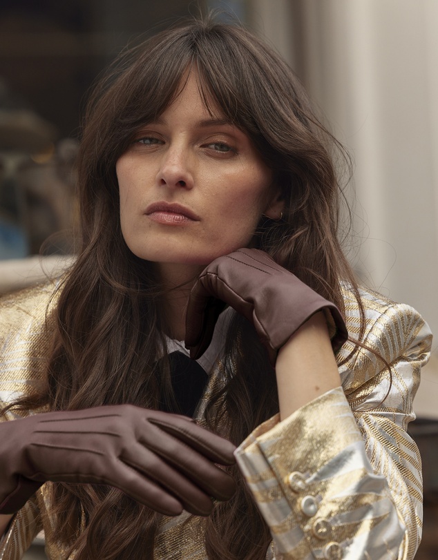 DENTS - Emma Three-Point Leather Gloves