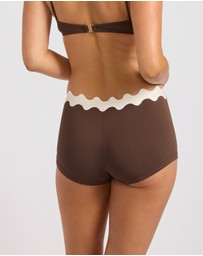 Seafolly - Ric Rac Boyleg Bikini Bottoms