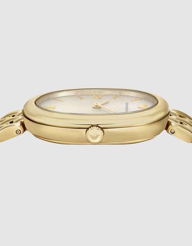 Emporio Armani - Gold Tone Analogue Watch