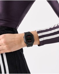adidas Originals - City Tech Four 42mm Black Resin Watch