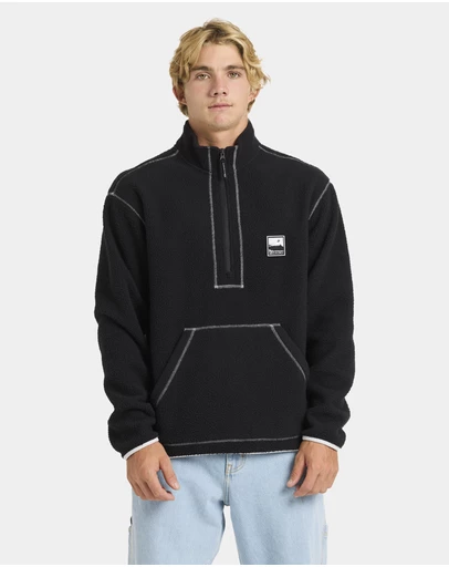 Quiksilver - Mens Mercury Polar 1/2 Zip Fleece Jumper