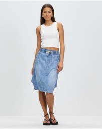 DRICOPER DENIM - Cami White Knit Top
