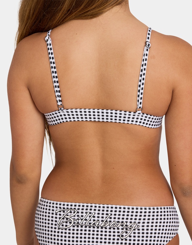 Billabong - Girls 6 to 16 Gingham Crush Tri Two Piece Swimsuit