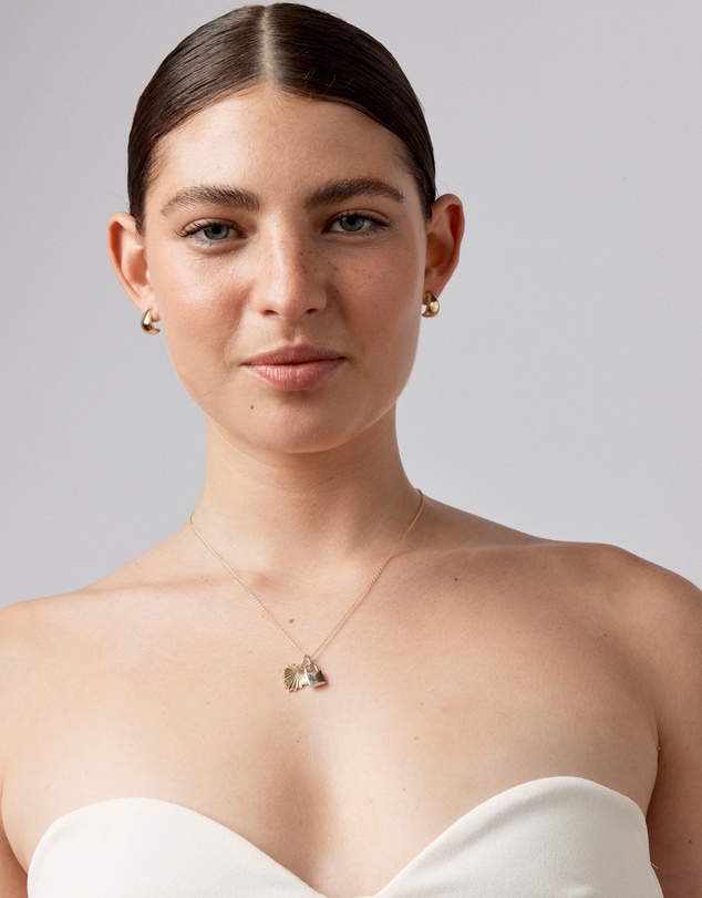 Michael Hill - Sunray Love Heart Pendant in 10kt Yellow Gold