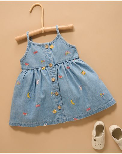 Denim Friendship Broderie