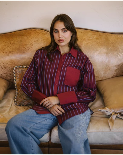 SMWR. by The Somewhere Co - Royal Match Long Sleeve Shirt
