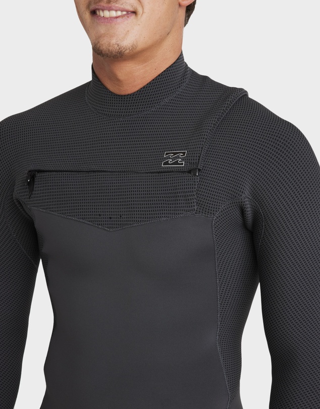 Billabong - Mens 3/2mm Revolution Natural Chest Zip Wetsuit