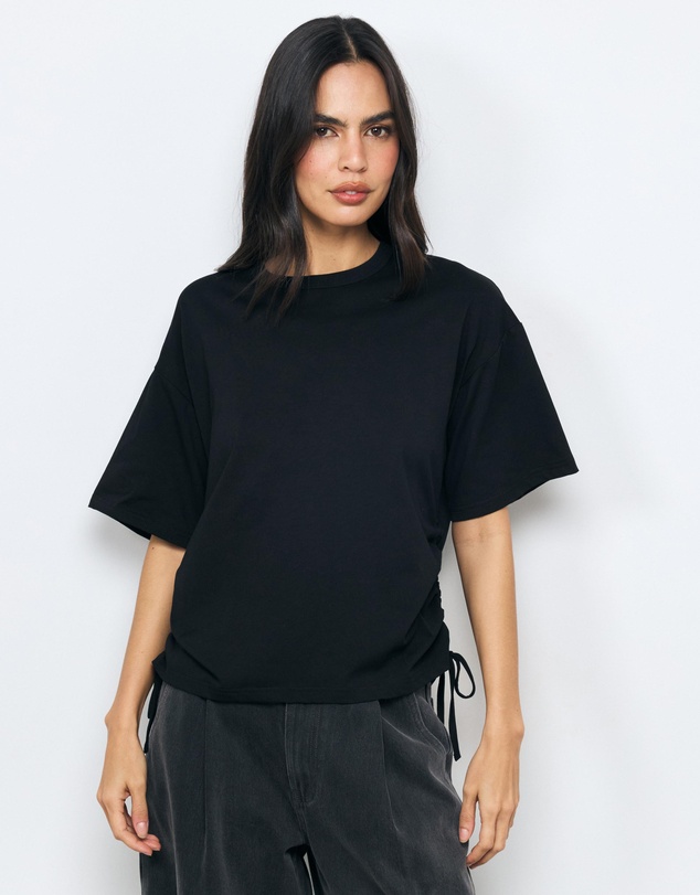 AERE - Tie Detail T-Shirt
