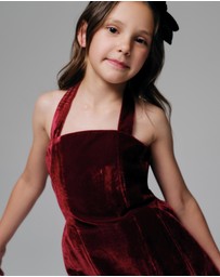 Bardot Junior - Nevelle Velvet Mini Dress - Kids-Teens