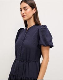 The Fated - Dakota Midi Shirt Dress