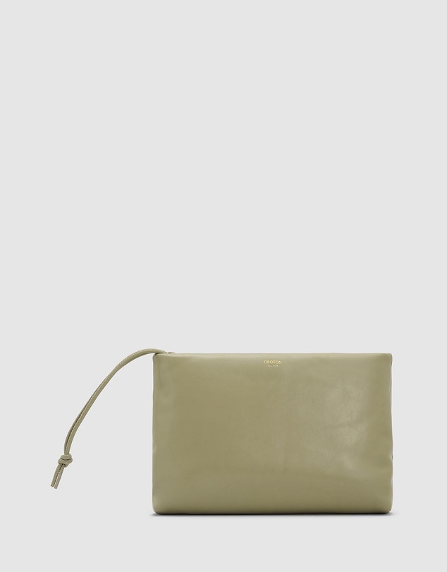 Oroton - Marais Crackle Wristlet Pouch
