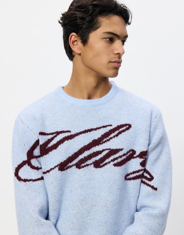 X-Large - Script Knit Sweater
