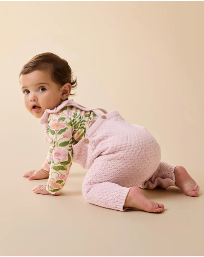 Wilson & Frenchy - Ma Fleur Organic Bodysuit - Babies