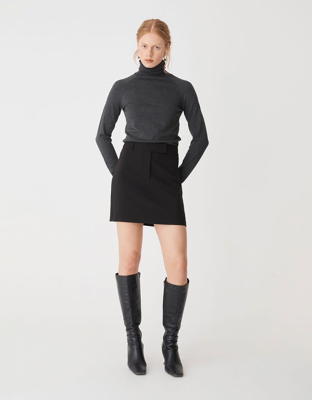 Forcast - Nikki Straight Mini Skirt