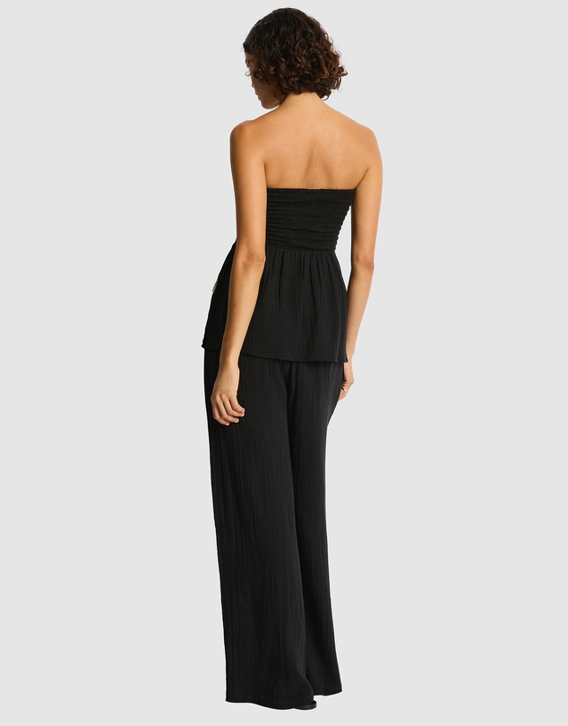 Sea Level Australia - Sunset Shirred Bandeau Top
