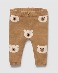 Wilson & Frenchy - Organic Knitted Jacquard Leggings - Babies