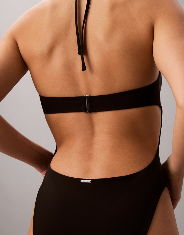 Calvin Klein - CK Tailored Plunge Swimsuit