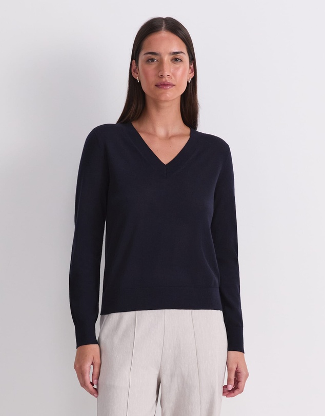 Sportscraft - Francis Merino V Neck Knit