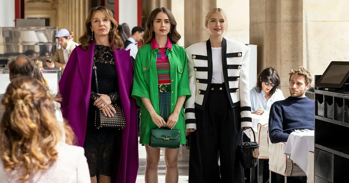 emily in paris sylvie green dress Workwear Inspired By back-in