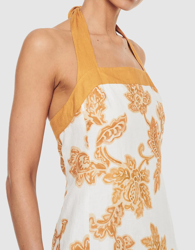 KIVARI - Posie Halter Mini Dress