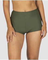 Baku Swimwear - Rococco High Waist Boyleg Bikini Bottom