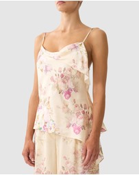 Camilla - Asymmetric Draped Top