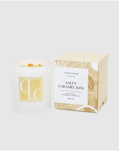 Caitlin Louise Collection - Salty Caramel Kiss Candle