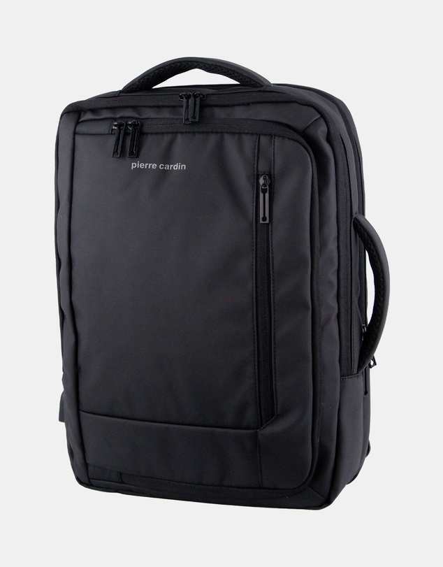 Pierre Cardin - Pierre Cardin Travel & Business Backpack/Briefcase with Built-in USB Port