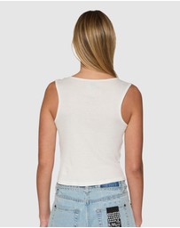 Ksubi - Twisted Tank White
