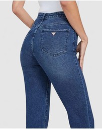 GUESS - Jeannie High-Rise Straight Jeans