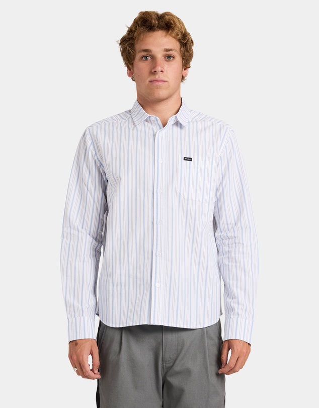 RVCA - Mens Frederiksberg Long Sleeve Shirt