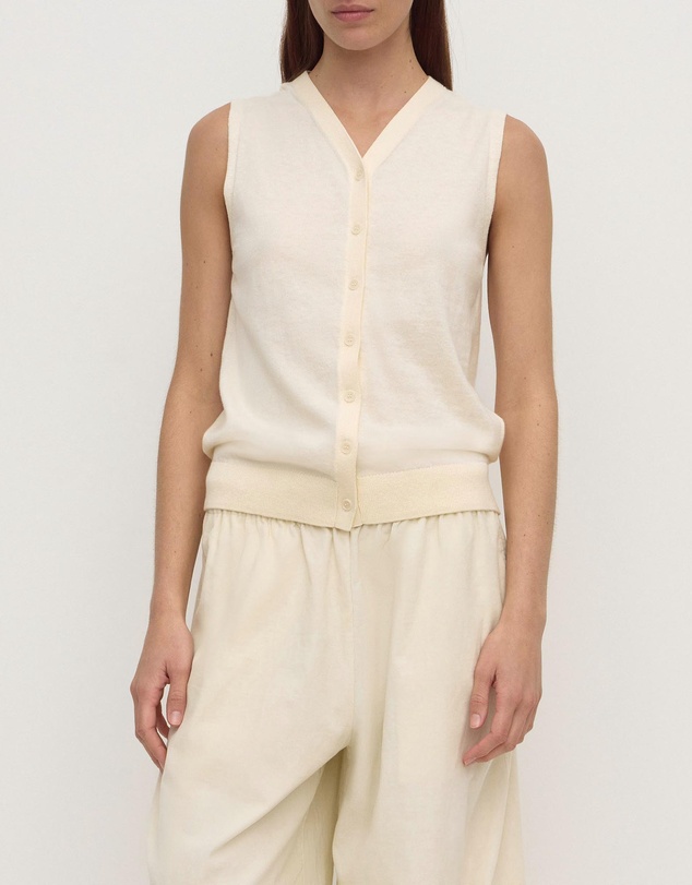 Assembly Label - Maya Cotton Cashmere Knit Vest